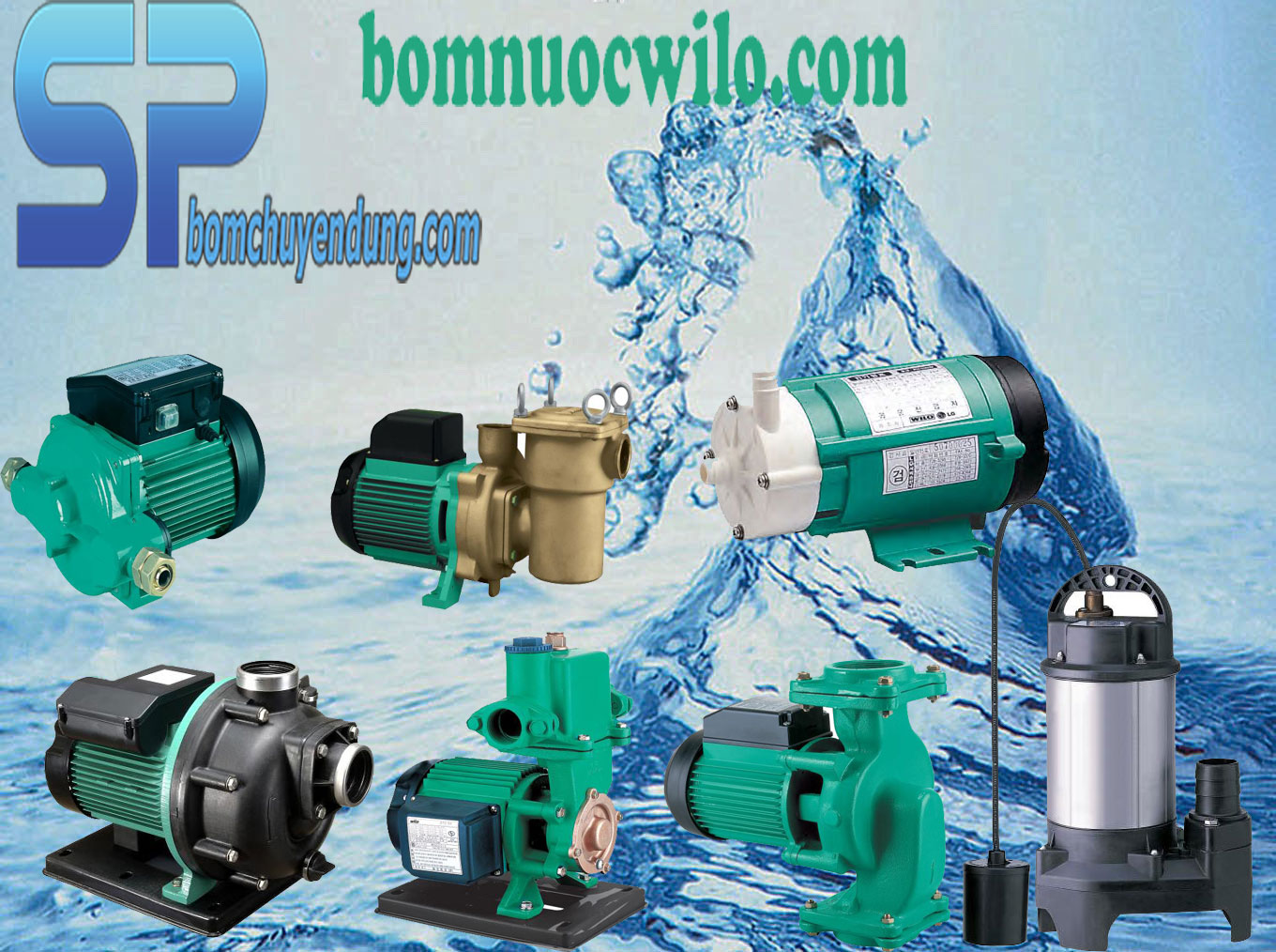 Các dòng máy bơm nước Wilo trên thị trường Việt Nam