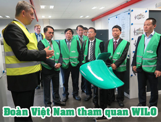 Đoàn Việt Nam tham quan WILO
