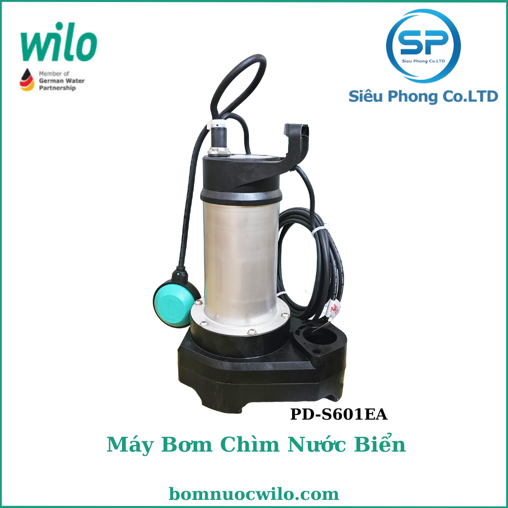 Máy Bơm Chìm Nước Biển Wilo PD-S601EA