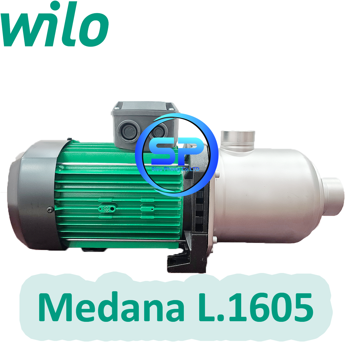 Máy Bơm Ly Tâm Trục Ngang WILO Medana L.1605-1/E/E/10T