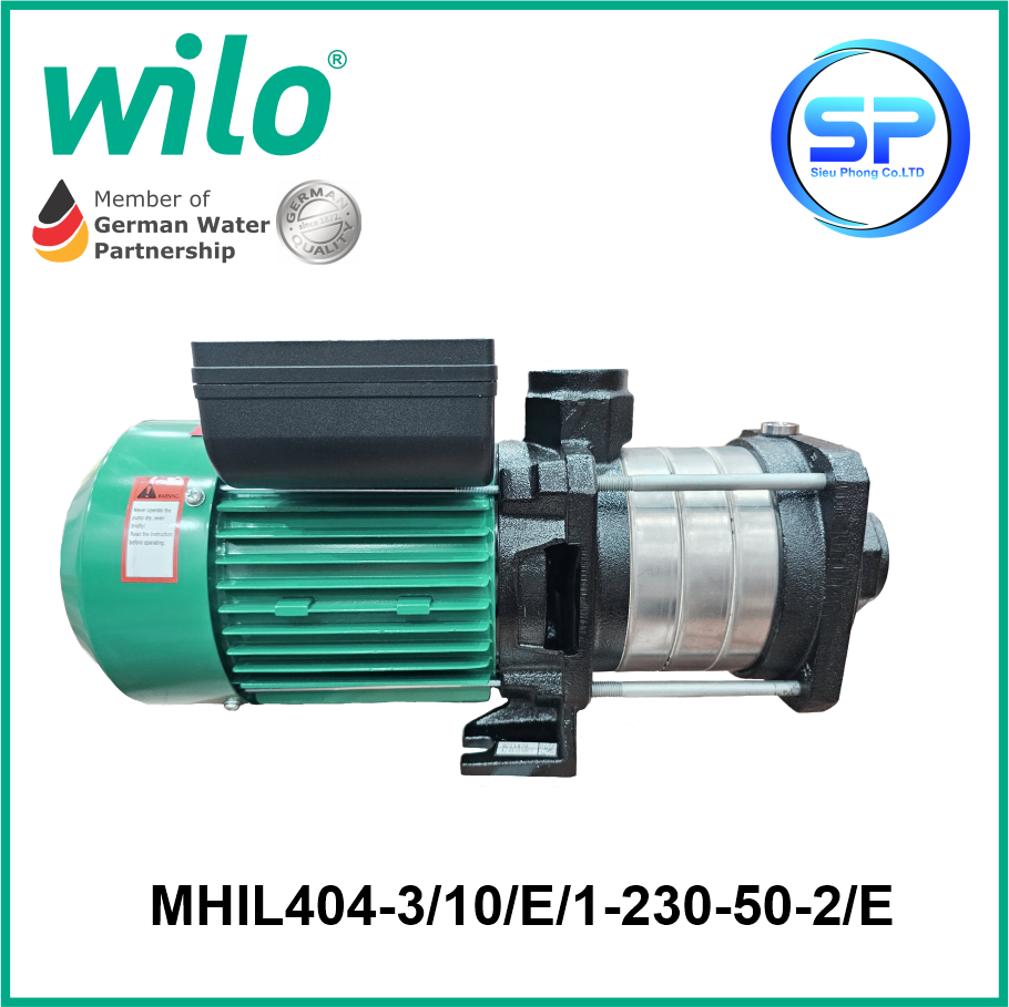 Máy bơm ly tâm trục ngang Wilo MHIL404-3/10/E/1-230-50-2/E