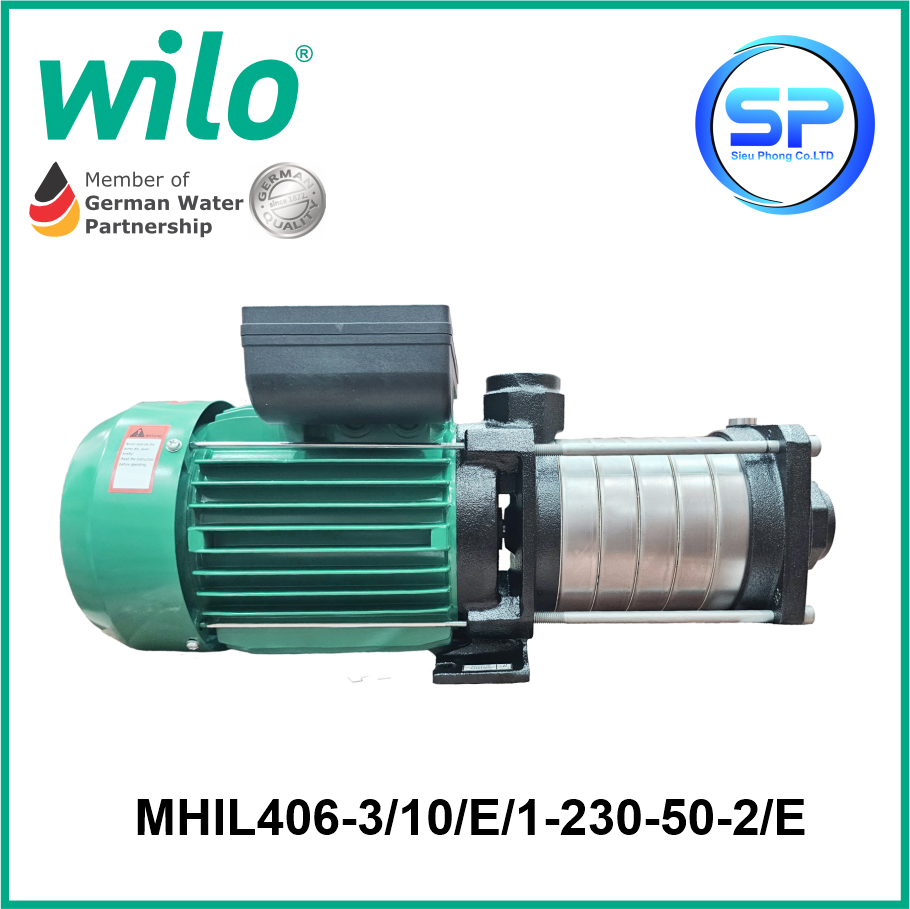 Máy bơm ly tâm trục ngang Wilo MHIL406-3/10/E/1-230-50-2/E