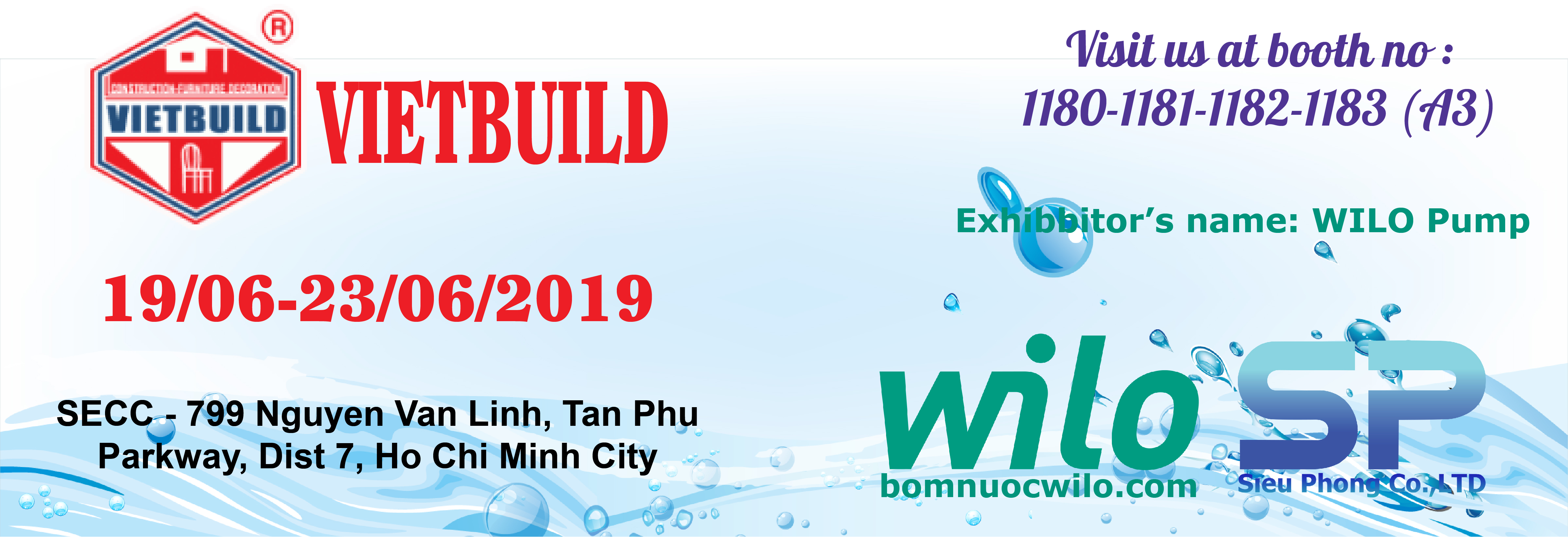 Siêu Phong tiếp tục tham gia hội chợ Vietbuild năm 2019