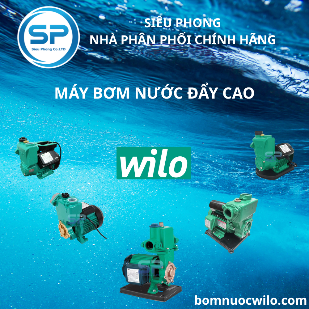 Tư vấn chọn Bơm Đẩy Cao WILO (Cho nhà 3, 5, 7 tầng)